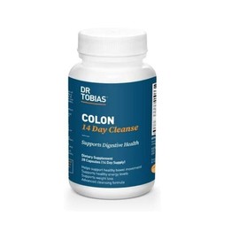 Dr. Tobias Colon 14 Day Cleanse, Advanced Gut Cleanse Detox for Women & Men, 28 capsules