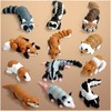 AQXYTK 12 PCS 3D Printed Foreset Animals Figures Toys