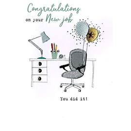 Congratulations On Your New Job Irresistible Greeting Card Embellished Cards