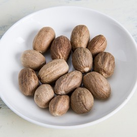 Kobe Arty Nutmeg Hole, 1.8 oz (50 g), Nutmeg Whole, Original Shape, Nikuzuku Hole, Spice