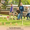 Pointyard Kubb Yard Game Set, Outdoor Game for Family Fun,