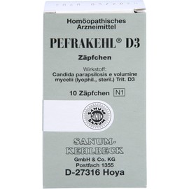 PEFRAKEHL Suppos D 3 Pack of 10