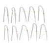 10pcs Preformed Earmold Hearing Aid Tubes Professional BTE Hearing Aid