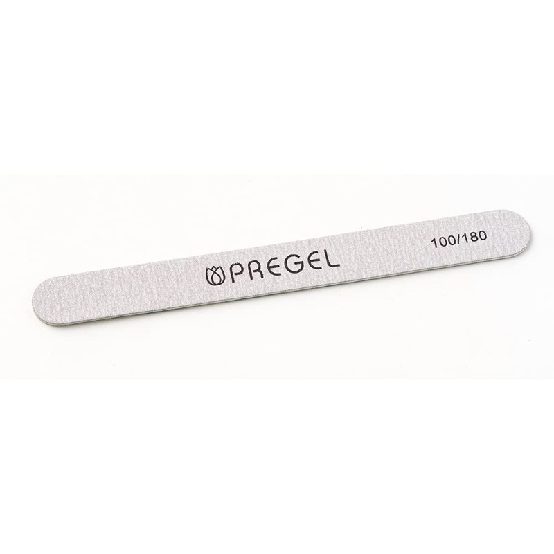 PRE GEL Emery Board, Black, 100/180G, Pack of 10
