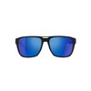 Native Men's Mammoth Square Sunglasses, Matte Black/Polarized Blue Reflex, 57