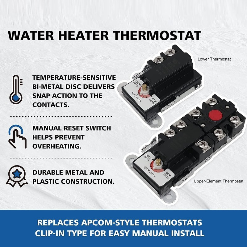 LONG TERM EWH-01 Electric Water Heater Tune-Up Kit, Includes 4500W