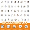 100pcs Cute Small Stickers Set (White)