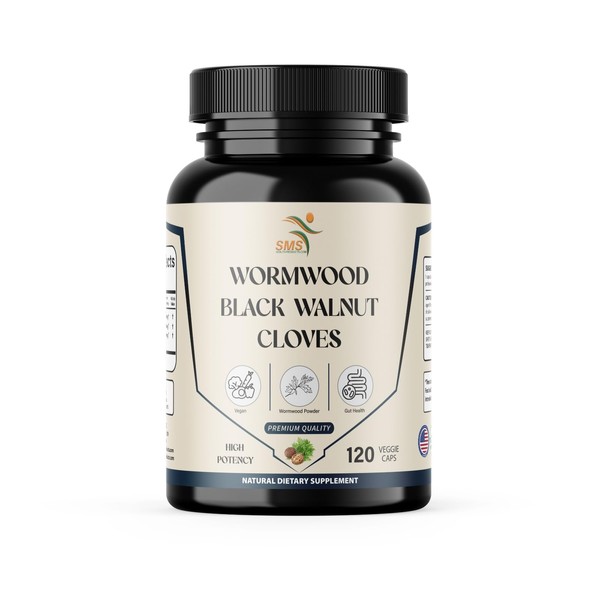 SMSHEALTHPRODUCTS.com SMSHEALTHPRODUCTS.com Wormwood Black Walnut Clove Capsules – Herbal Detox