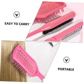 Outanaya Hair Tail Tools Set Brush Set Folding Hair Brush for Slick Back Styling