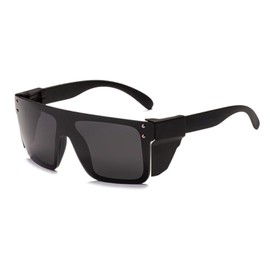 BEASVFE UV400 Polarized Safety Sunglasses – ANSI Z87.1 Certified, Anti-Glare, Shatterproof, UV Protection (Smoke)