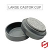 SUL Castor Caster Cup With Felt Pad Non Slip Floor