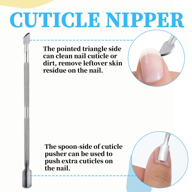 Ingrown Toenail Tool Kit, Stainless Steel Pedicure Tools for Feet,