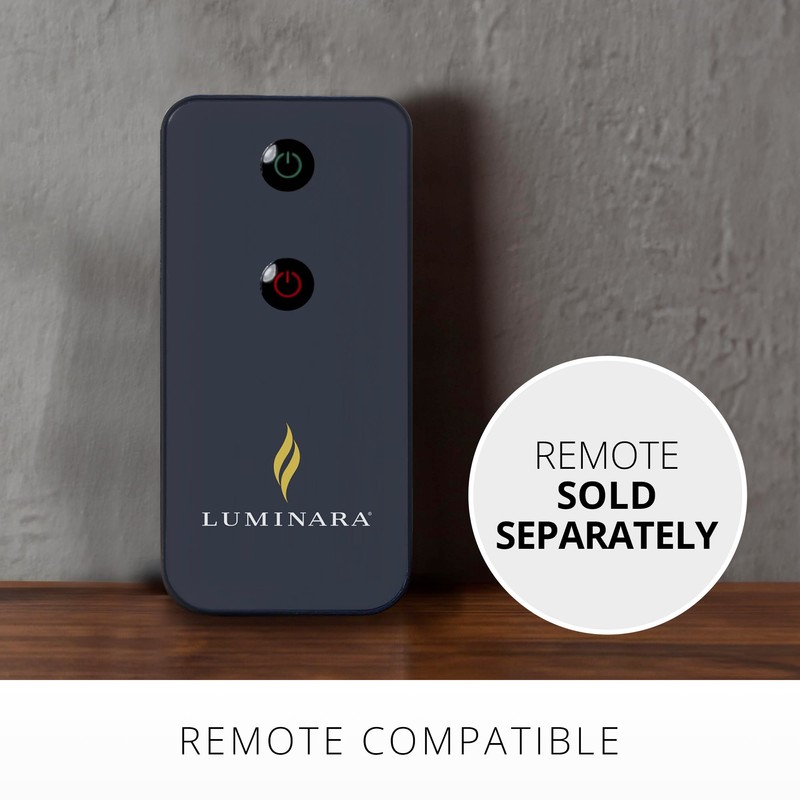 Luminara - Flameless LED Battery Operated Flickering Pillar Candles -