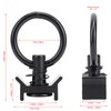 Jiawu 12 Pack Single Stud Fittings, L Track Tie Down