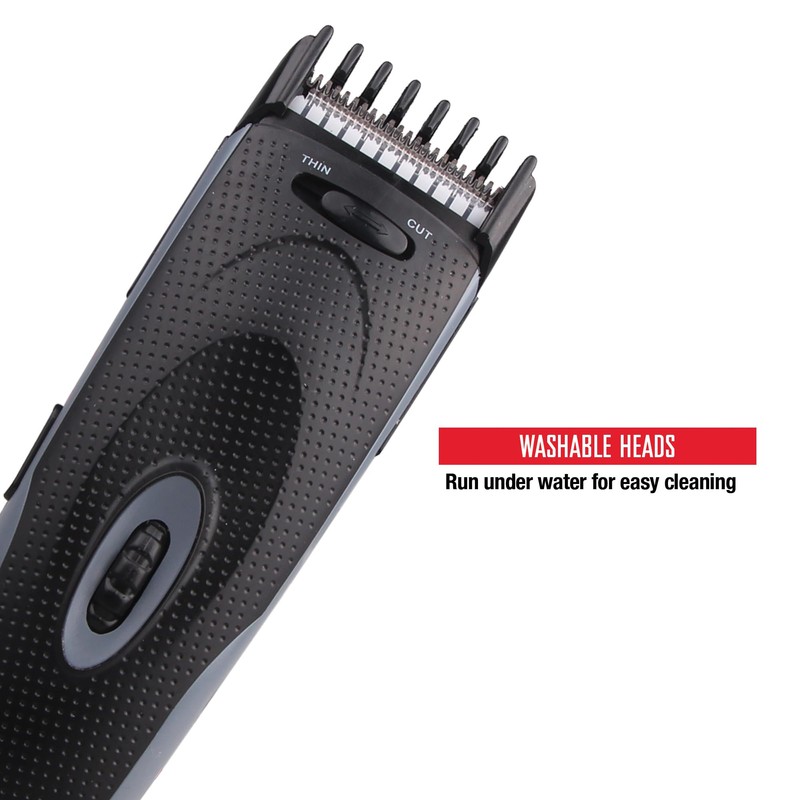 Barbasol Hair Clipper & Beard Trimmer for Men, Built in