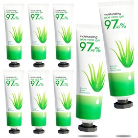 8 Piezas De Gel De Aloe Vera Puro - Gel Hidratante De Aloe Vera Para Rostro Y Piel, Gel De Aloe Vera Hidratante No Pegajoso N