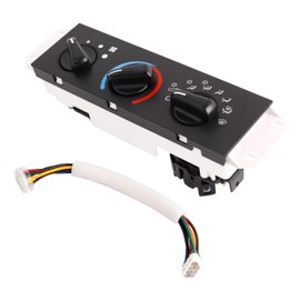 55037473AB A/C Heater Control Module Panel Compatible with 1999-2004 Jeep Wrangler TJ Air Conditioning Switch Replace for HS-373 SW2348
