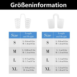 8 Stück Nasenspreizer Besser Atmen, Nasenklammer Schnarchen, Nasenklammer Atmen, Antischnarch, Anti Schnarch Nasenspreizer, für Entspannte Nächte, Möglich Bessere Atmung