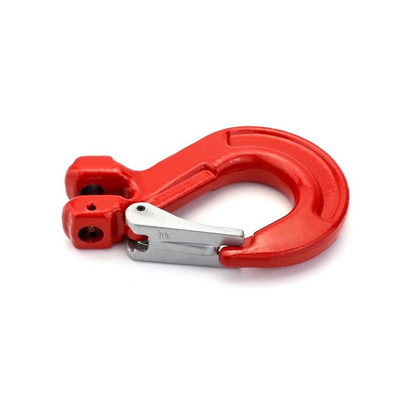 QWORK Clevis Slip Hook with Latch, 2 Pack, 1/2", 6940