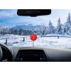 HappyBalls Happy Smiley Face Car Antenna Ball/Auto Mirror Dangler/Dashboard Accessory