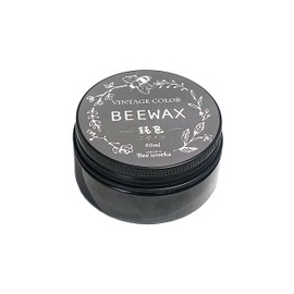 Vintage Color Beeswax Wax BEEWAX (Dull Dark Gray, 80ml)