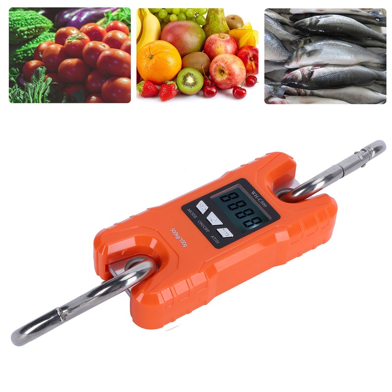 Electronic Scale Mini Portable LED Digital Hanging Crane Scale Weighing