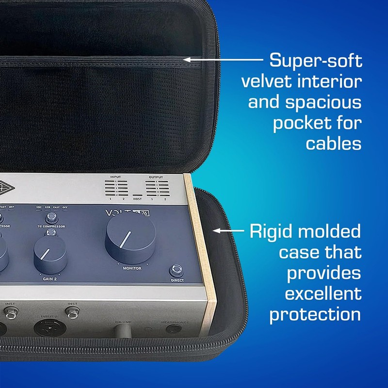 Semi-hard case for Analog Cases The Universal Audio Volt 276