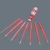 Wera - 05059041001 - Insulated Screwdriver Interchangeable Blades Set, Kraftform