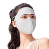 UPF50+ Face Cover for Women - Cooling Sun Protection Face