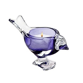 Studio Silversmiths Bird Votive - Blue