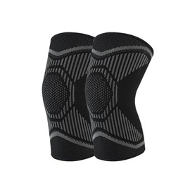 Kids Youth Protective Knee Pads 2 Pack Soft Breathable Knee Support High Elastic Volleyball Knees Protective Collision Avoidance Knee Sleeve for Child Basketball Football Running Tennis Cycling