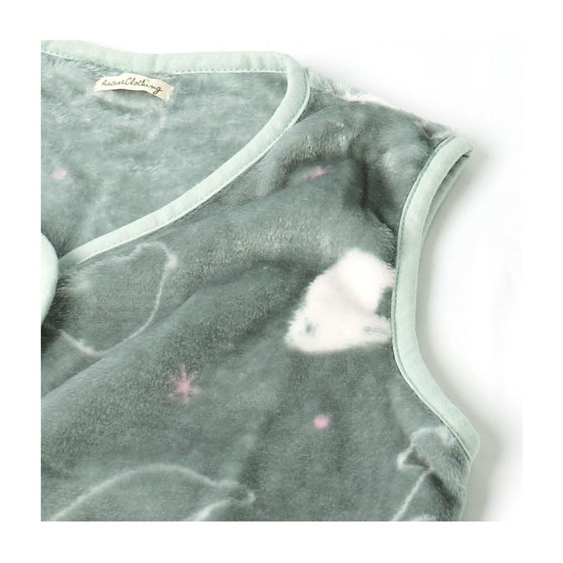 Flannel Kids Sleeper Sleeper 2C. Cat Silhouette BL