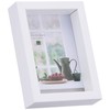 A.P.J. フォトフレーム アートボックスフレーム ホワイト ハガキサイズ