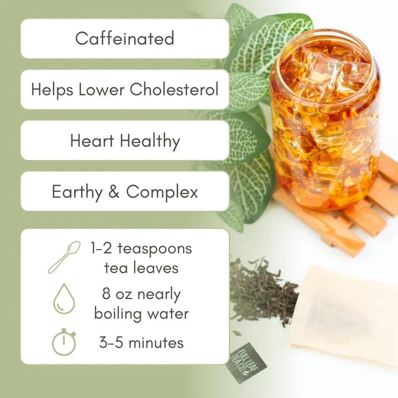 Organic Pu-erh Loose Leaf Tea - 2 oz Bag (approx.