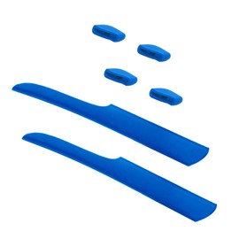 OOWLIT Replacement Temple Sleeve/Nose Pad Kit for Oakley Fast Jacket OO9097/Fast Jacket XL OO9156 Sunglasses - Blue