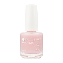 Dazzle Dry Nail Lacquer (Step 3) - Peacefully Me - A sheer pale pink with warm undertones. (0.5 fl oz)
