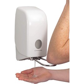 AQUARIUS Hand Cleanser Dispenser (product code 6955) - White, 1 Ltr