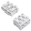 Waterproof IP68 Electrical 4 Way Junction Box Cable Wire Connection