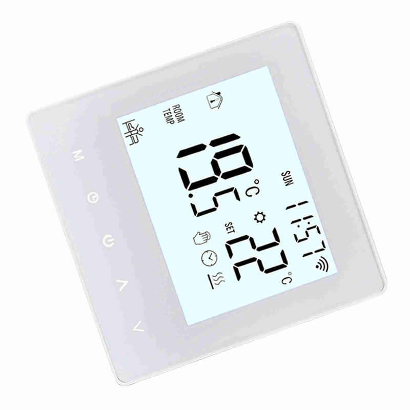 Smart Tuya WiFi Thermostat 16A Digital Programmable LCD Display Underfloor