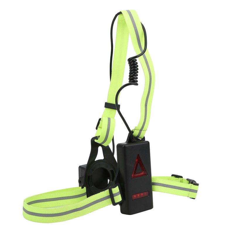 USB Charge Light Safety Warning Chest Lamp for Outdoor Sport