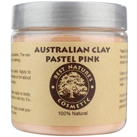 Australian Pastel Pink Clay 100% Pure Natural | Pink Facial Clay | Australian Pink Clay Mask 8 oz / 240 ml