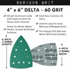 Serious Grit - 60 Grit 4" x 6" Delta (100mm