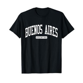 Buenos Aires Argentina College University Style T-Shirt