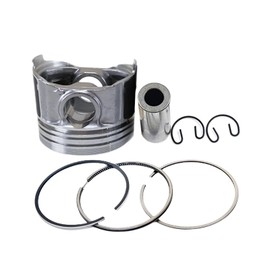 Pmtihxu D902 Piston+Piston Rings 1J091-21110 1J09121110 For Kubota D902 D902-E2B D902-E3B D902-E4B Engine BX24 BX25 BX2230D BX2350D BX2360 KX41-3 KX41-3 Excavator STD D902 piston ring set