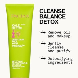 Pacifica Beauty Kale Detox Deep Cleansing Face Wash