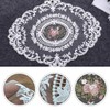 Luckious 2 Pack Retro Lace Placemats - French Crochet Doilies