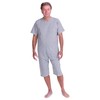 FERRUCCI Sanitary Comfort Short Sleeve Short Pants 1 Zip Back