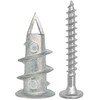Plasterboard Fixings, Metal Self Drilling Plasterboard Screws Raw Plugs Cavity