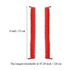 12 Pairs No Tie Curly Shoelaces Elastic Shoe Lace for