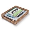 Water Hyacinth Letter Tray for A4 File Document Magazine Storage